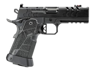 Kimber Mfg, Inc 3500105 2K11 Pro Comp Full Size Frame 9mm Luger 19+1 5″ Compensated Barrel, Black Stainless Steel Lightening Cut/Optic Ready/Serrated Slide, Black Stainless Steel Frame w/Beavertail &