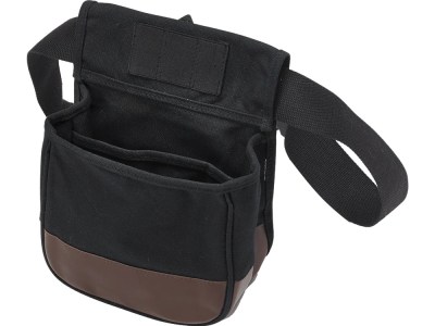 USP P23010  DIVIDED SHELL POUCH BLK/BRN