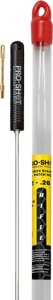 PRO SHOT STAINLESS 1PC PISTOL – CLEANIN ROD 18″ .22 CAL & UP