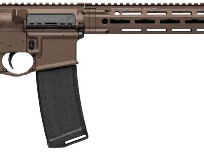 Daniel Defense 0212802338047 DDM4 V7 5.56x45mm NATO 30+1 16″ Threaded Barrel w/Flash Suppressor, Mil-Spec Brown Cerakote, 6 Position Stock w/SoftTouch Overmolding