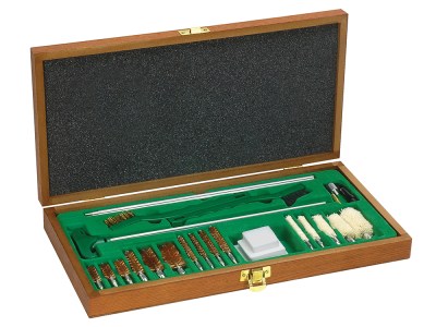 Remington Accessories 19054 Sportsman Cleaning Kit Multi-Caliber Multi-Gauge/27 Pieces/Wood Case