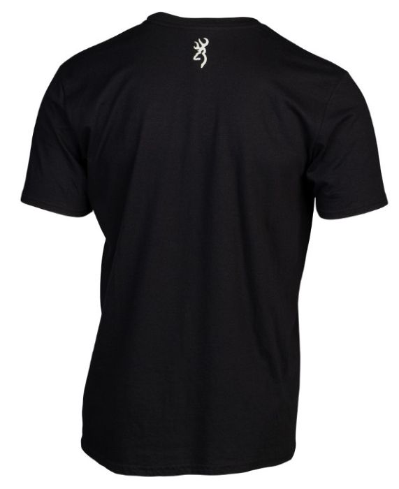 BROWNING SS T-SHIRT CONTOUR – BLACK XLARGE