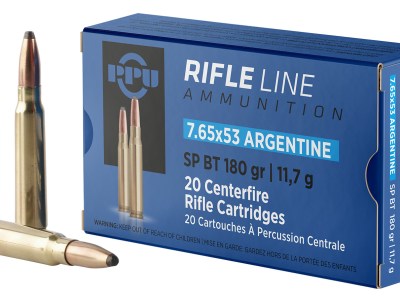 PPU PP7AS Metric Rifle  7.65x53mmArgentine 180gr Soft Point Boat Tail 20 Per Box/10 Case
