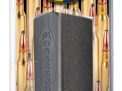 Mossberg 95034 Drop Box Magazine Patriot 3rd 338 Win Mag/300 Win Mag/7mm Rem Fits Mossberg 4×4 Long Action Black Polymer
