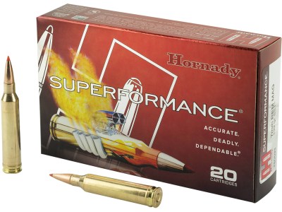Hornady 80593 Superformance 7mmRemMag 139gr Super Shock Tip 20 Per Box/10 Case