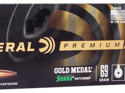 Federal GM338LM Premium Gold Medal 338LapuaMag 250gr Sierra MatchKing BTHP 20 Per Box/10 Case