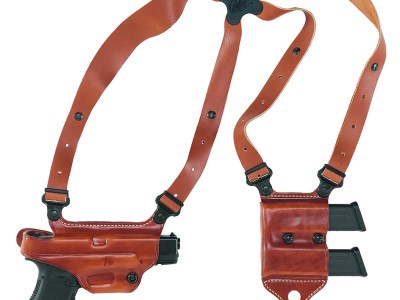 Galco MCII212 Miami Classic II Shoulder System Size Fits Chest Up To 56″ Tan Leather Harness Fits 1911 Fits 5″ Barrel Right Hand