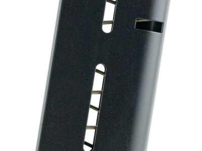 Wilson Combat 47OXCB 1911  7rd Detachable w/ Lo-Profile Steel Floor Plate 45 ACP Black Stainless Steel
