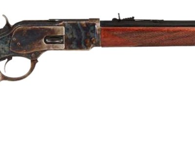 Taylors & Company 550221COM 1873 Comanchero Uberti Full Size 45 Colt (Long Colt) 10+1 20″ Blued Octagon Barrel, Color Case Hardened Steel Receiver, Walnut Fixed Stock, Right Hand