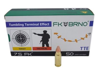 TMT FK BRNO 7.5 FK AMMO 95GR – SPOON TIP 50RD 12BX CASE