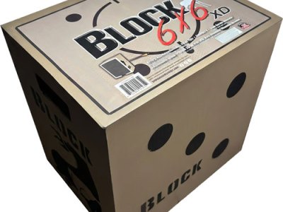 BLOCK TARGETS 6X6 XD TARGET – 6-SIDED BROADHEAD RATED