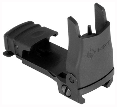 MFT FRONT BACKUP POLYMER SIGHT – FLIP UP ELEVATION ADJUSTMENT