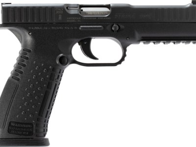 APF STRIKE ONE 9MM 5″ BBL – 3-DOT SIGHT 2 17RD MAGS BLACK
