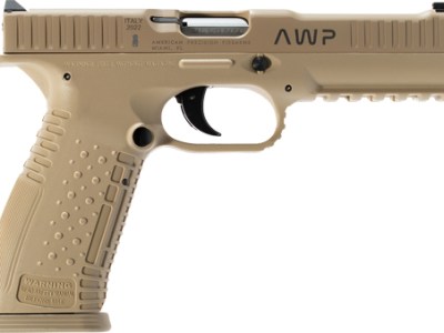 APF STRIKE ONE 9MM 5″ BBL – 3-DOT SIGHT 2 17RD MAGS TAN