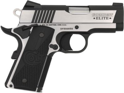 COLT COMBAT ELITE DEFENDER – 45ACP 3″ 7RD TWO TONE