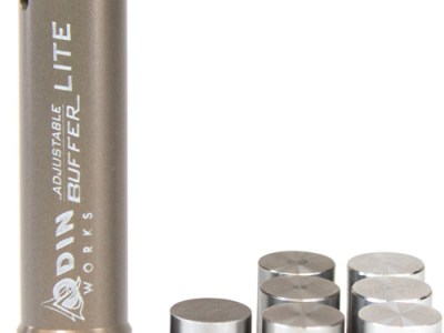 ODIN BUFFER ADJUSTABLE AR-15 – LITE 2.1 OZ TO 4.2 OZ ALUMINUM