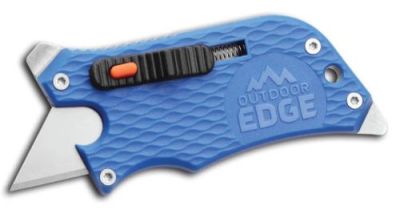 OUTDOOR EDGE SLIDEWINDER – ACCEPTS STND RAZOR BLDS BLUE
