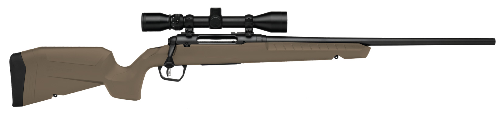 SAVAGE ARMS AXIS 2 25-06 BL/FDE 22″ PKG  #
