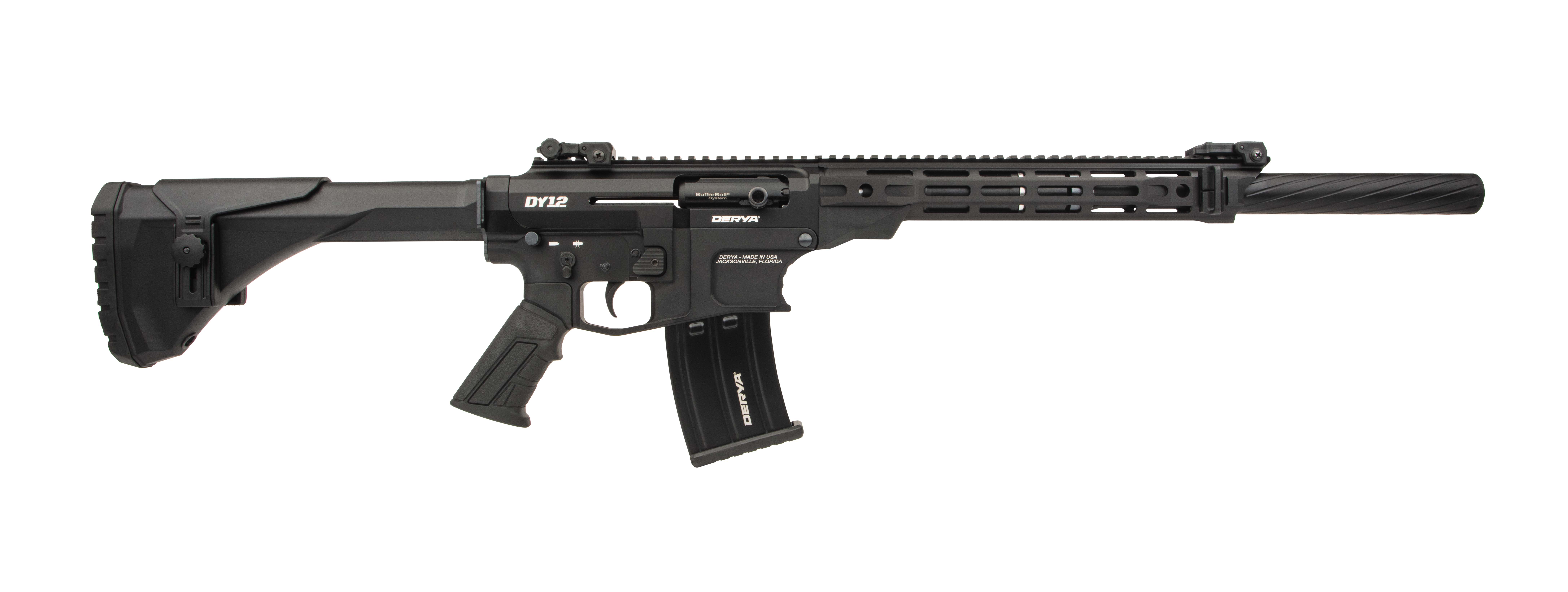 DERYA ARMS DY12 12/20 BL/SY 3″ 5+1 CA