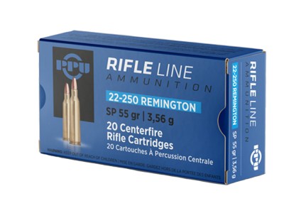 PPU 22 250 REM SP 55GR 20RD BOX 10 BOXES PER CASE