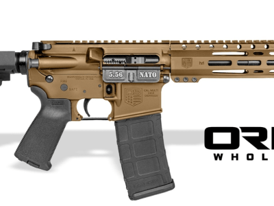 DIAMONDBACK DB15 5.56 10″ PSTL BRNT/BRZ  W/SBA3 BRACE 30RD MAG ORION EXCLUSIVE