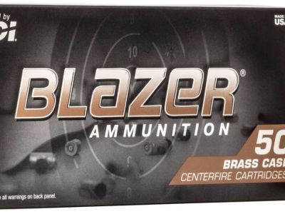 CCI 9MM LUGER 115GR FMJ BLAZER BRASS 50 RD/BX 20 BX/CS