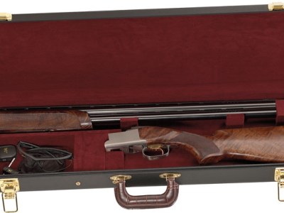 BROWNING LUGGAGE CASE O/U TO – 34″ BBL VINYL BROWN/BLACK TRIM