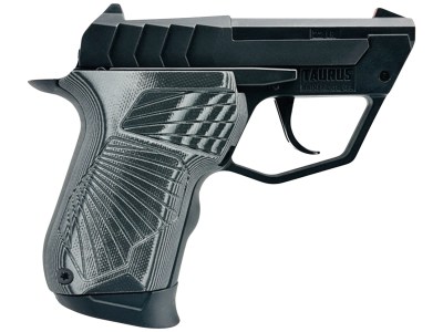 Taurus 1-22TUC131-GRG10 22TUC  Micro-Compact Frame 22 LR 9+1 2.50″ Black Barrel, Serrated Slide & Black Polymer Frame, G10 Grip