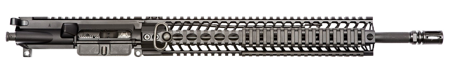 Spikes STU5435R2S Complete Upper  5.56x45mm NATO 16″ Black Phosphate/Midlength Barrel, 7075-T6 Aluminum Black Receiver, 12″ SAR3 Free-Floating Handguard for AR-15
